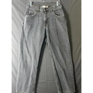 Vintage Levi’s 569 Loose Straight Jeans 29x30 Grey Wash 100% Cotton Y2K